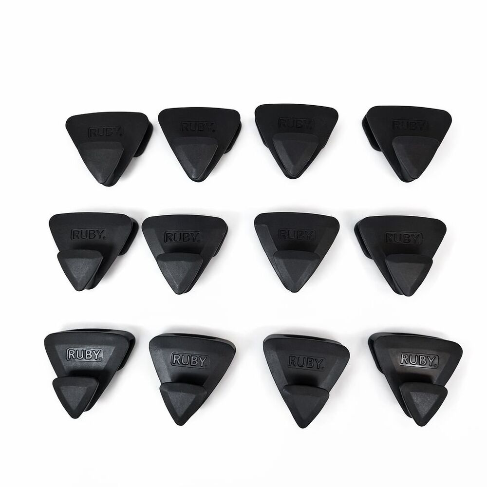 12 Pack Ruby Space Saver Triangles Closet Organizer Cascading Hanger Hooks USED
